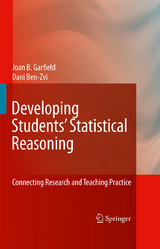 Developing Students&rsquo; Statistical Reasoning - Joan Garfield, Dani Ben-Zvi
