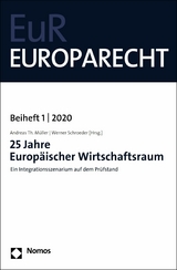 25 Jahre Europ&auml;ischer Wirtschaftsraum - 