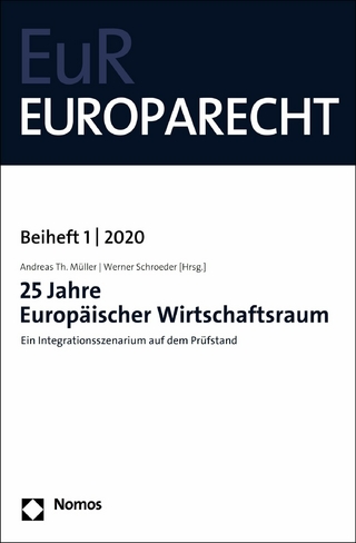25 Jahre Europäischer Wirtschaftsraum