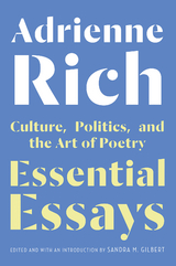 Essential Essays - Adrienne Rich