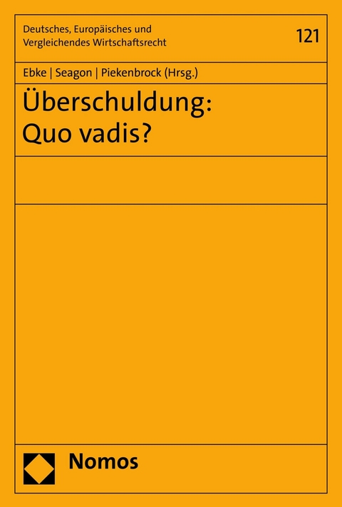 &Uuml;berschuldung: Quo vadis? - 
