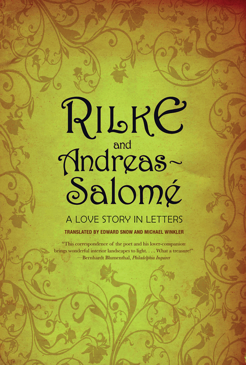 Rilke and Andreas-Salom&eacute; - Rainer Maria Rilke, Lou Andreas-Salom&eacute;