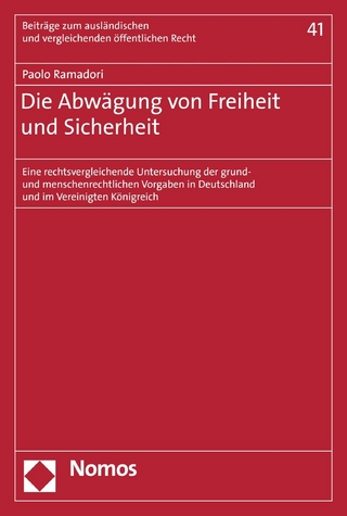 Die Abwägung von Freiheit und Sicherheit
