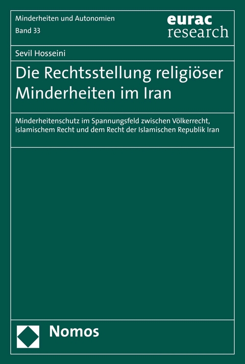 Die Rechtsstellung religi&ouml;ser Minderheiten im Iran - Sevil Hosseini