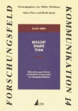 Ressort, Sparte, Team - Klaus Meier