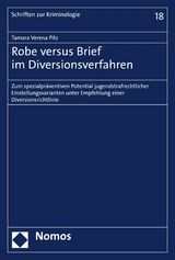 Robe versus Brief im Diversionsverfahren - Tamara Verena Pitz