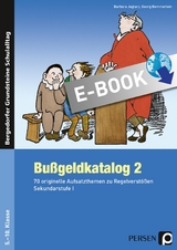 Bu&szlig;geldkatalog 2 Kl. 5-10 - Barbara Jaglarz, Georg Bemmerle