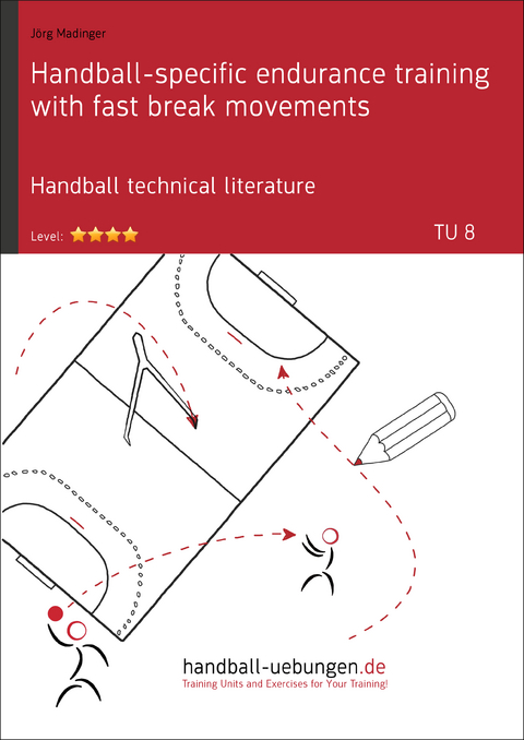 Handball-specific endurance training with fast break movements (TU 8) - Jörg Madinger