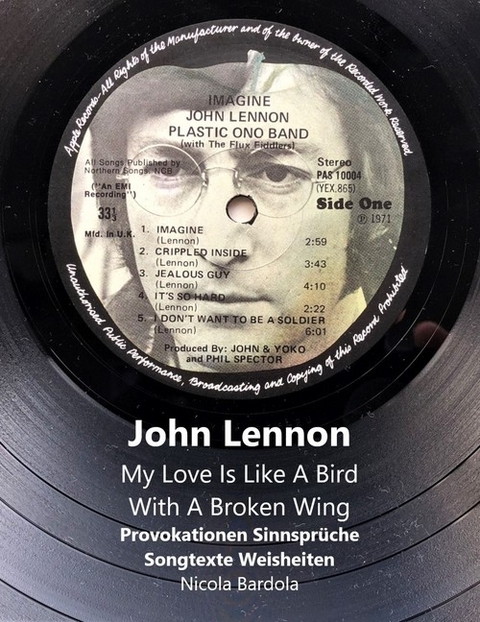 John Lennon - My Love Is Like A Bird With A Broken Wing - Nicola Bardola