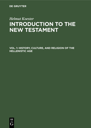 History, Culture, and Religion of the Hellenistic Age