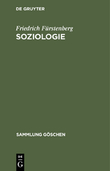 Soziologie - Friedrich F&uuml;rstenberg
