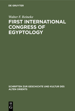 First International Congress of Egyptology