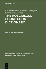 Polish-English - Kazimierz Bulas, Francis J. Whitfield, Lawrence L. Thomas