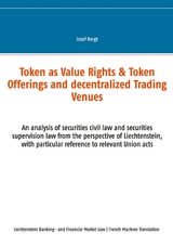 Les Tokens comme Droits de Valeur & Offres de Tokens et Centres Commerciaux D&eacute;centralis&eacute;s - Josef Bergt