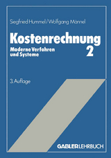 Kostenrechnung 2 - Siegfried Hummel, Wolfgang Männel