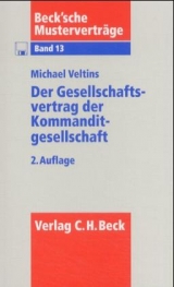 Der Gesellschaftsvertrag der Kommanditgesellschaft - Michael A Veltins