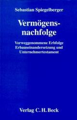 Verm&ouml;gensnachfolge - Sebastian Spiegelberger