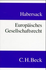 Europäisches Gesellschaftsrecht - Mathias Habersack