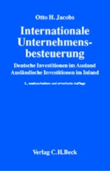 Internationale Unternehmensbesteuerung - 