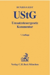 Umsatzsteuergesetz (UStG) - Bunjes, Johann; Geist, Reinhold; Bunjes, Johann; Geist, Reinhold