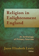 Religion in Enlightenment England - 