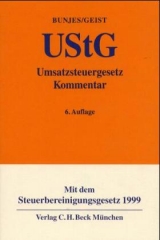 Umsatzsteuergesetz (UStG) - Bunjes, Johann; Geist, Reinhold