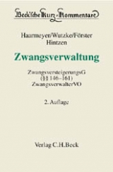 Zwangsverwaltung - Hans Haarmeyer, Wolfgang Wutzke, Karsten F&ouml;rster, Udo Hintzen