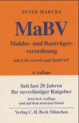 Makler- und Bautr&auml;gerverordnung (MaBV) - Peter Marcks