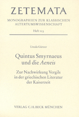 Zetemata / Quintus Smyrnaeus und die Aeneis - Ursula G&auml;rtner