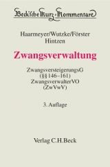 Zwangsverwaltung - Haarmeyer, Hans; Wutzke, Wolfgang; Förster, Karsten; Hintzen, Udo