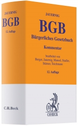 Bürgerliches Gesetzbuch - Jauernig, Othmar