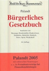 Palandt - Bürgerliches Gesetzbuch: BGB - Palandt, Otto