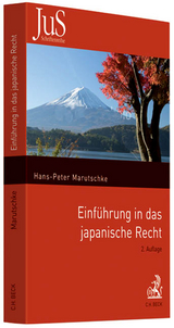Einf&uuml;hrung in das japanische Recht - Hans-Peter Marutschke