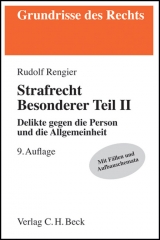Strafrecht Besonderer Teil II - Rengier, Rudolf