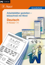 Arbeitsbl&auml;tter mit Word gestalten - Deutsch - Auer Verlag