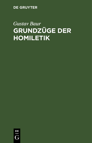 Grundzüge der Homiletik