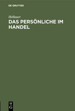 Das Persönliche im Handel