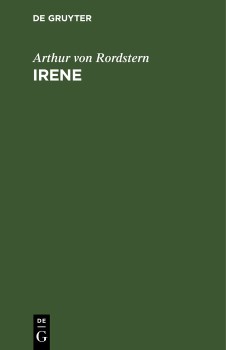 Irene - Arthur von Rordstern