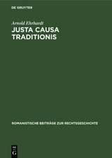 Justa causa traditionis - Arnold Ehrhardt