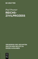 Reichszivilprozeß - Paul Posener
