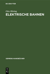 Elektrische Bahnen - Otto H&ouml;ring