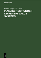 Management Under Differing Value Systems - 