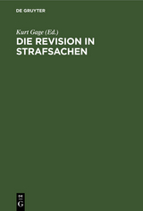 Die Revision in Strafsachen - 
