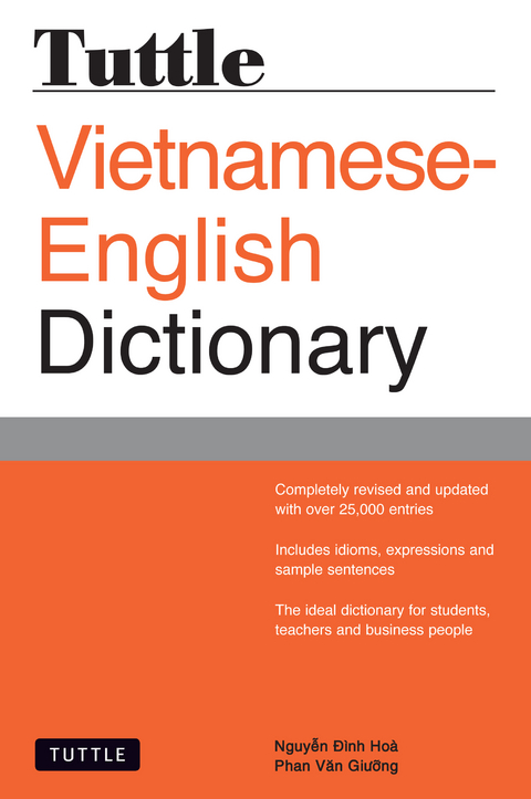Tuttle Vietnamese-English Dictionary - Nguyen Dinh Hoa, Phan Van Giuong