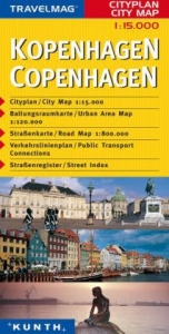 KUNTH Cityplan Kopenhagen 1:15 000