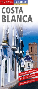 KUNTH FlexiMap Costa Blanca 1:350000 - 