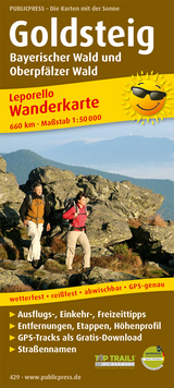 Goldsteig, Bayerischer Wald und Oberpf&auml;lzer Wald
