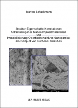 Struktur-Eigenschafts-Korrelationen Ultrahomogener Nanokompositmaterialien und Immobilisierung Oberfl&auml;chenaktiver Nanopartikel am Beispiel von Carbon Nanotubes - Markus Schackmann