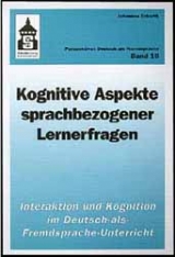 Kognitive Aspekte sprachbezogener Lernerfragen - Johannes Eckerth