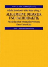 Allgemeine Didaktik und Fachdidaktik - 